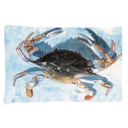 Carolines Treasures 20.5 x 30 in. Crab Moisture Wicking Fabric Standard Pillow Case 8055PILLOWCASE