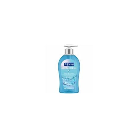 Softsoap Antibacterial Hand Soap - Cool Splash Scent - 11.25 fl oz - Pump Bottle Dispenser - Bacteria US07327A