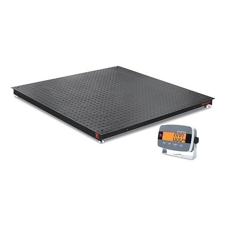 Ohaus FloorScale, LCD, 1lb/0.5kg i-DF33P5000B1L