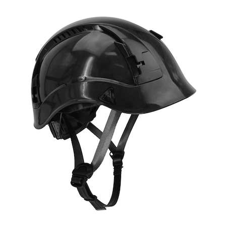 Malta Dynamics Safety Helmet, Acrylonitrile Butadiene Styrene (ABS), Ratchet, Black HTB2000