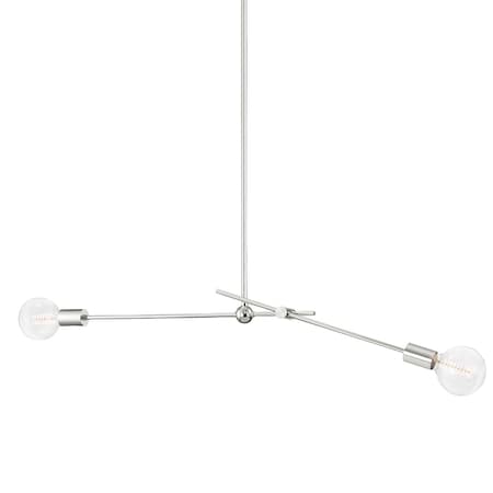 Mitzi Gale 2 Light Pendant 52 In. Polished Nickel H483702-PN