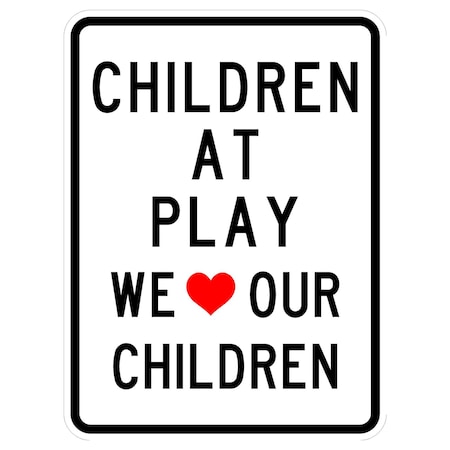 Sign Solutions Usa Traffic Sign, 18 in Width, Aluminum Sign, Vertical Rectangle DCS10DWT1824CUS00040