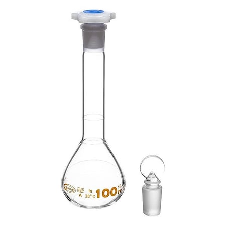 United Scientific Supplies Inc Glass Flasks, Colorless FGWM100