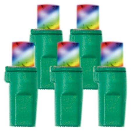 Hometown Holidays Color Changing Light Set, 54 0045 amps W, 50Lamp, LED Lamp 2355-77/U17E114A