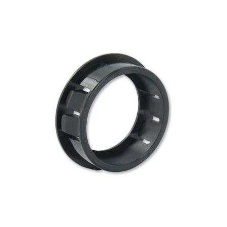 Leviton Wallplate Adapter, Black, Plastic, Round 403-E