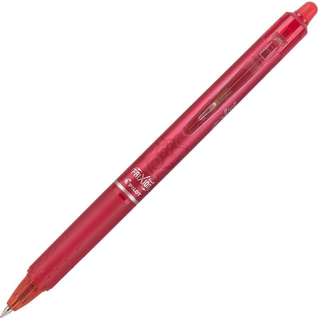Pilot 31452 FriXion Clicker Erasable Gel Pen; Red Ink 31452