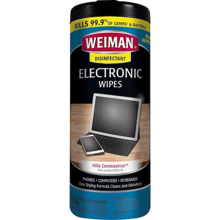 Weiman E-TRONIC WIPES, 30PK 93A