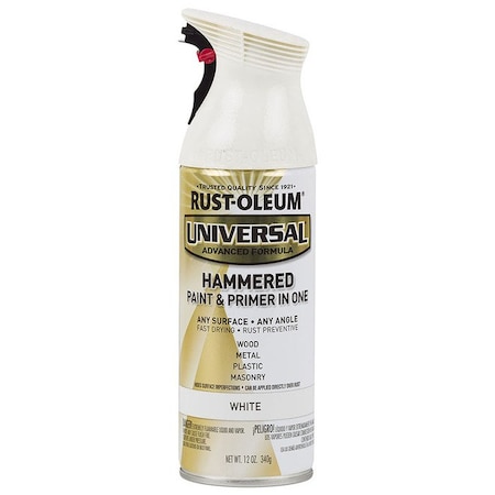 Rust-Oleum Zinsser Mm Xim Krud Kutter Concrobium 12 Oz Rust-Oleum 267298 White Universal Universal Paint & Primer In One Spray Paint, Hammered 271473