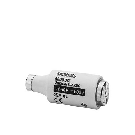 Siemens DIAZED FUSE LINK25 AMP660VAC600VDC 5SD8025