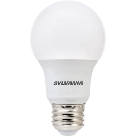 Ledvance/ Sylvania LED A19, 6W 80CRI, 450 Lumen, 2700K, 11000 Life, E26 MediumBase, FROSTED Finish LED6A19F82710YVRP4 24/CS 4/SKU