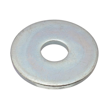 Zoro Select Flat Washer, For Screw Size 7/8 in , Steel Plain Finish Z9673-A