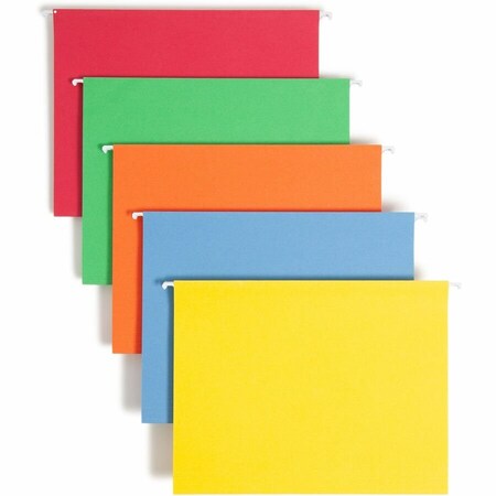 Smead FOLDER, HNG, LTR25/BX1/5AST, 64059