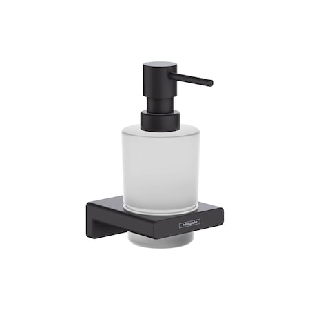Hansgrohe AddStoris Liquid soap dispenser in Matte Black 41745670