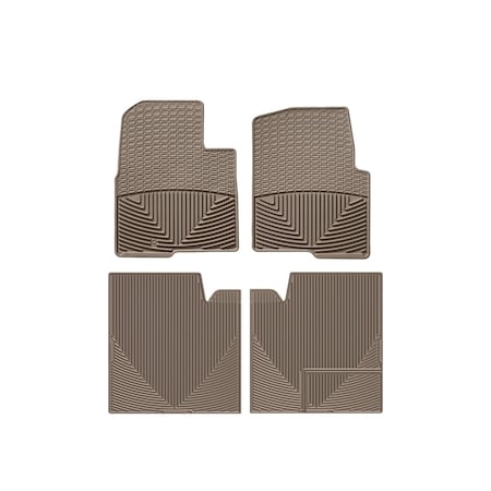 Weathertech Tan, Front and Rear All Weather Floor Mats WTFT137274