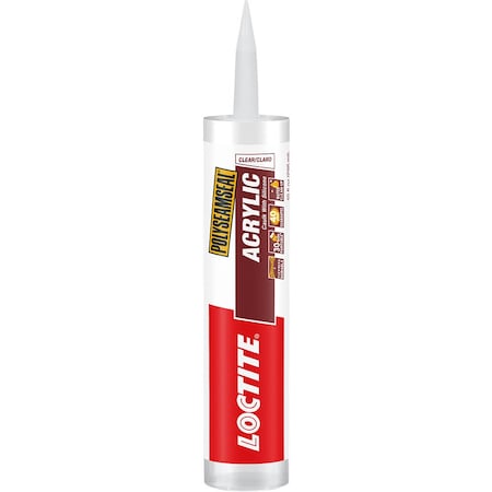 Osi - Henkel / Polyseamseal 10 Oz Loctite 1507593 Clear Polyseamseal Siliconized Acrylic Caulk 1507598