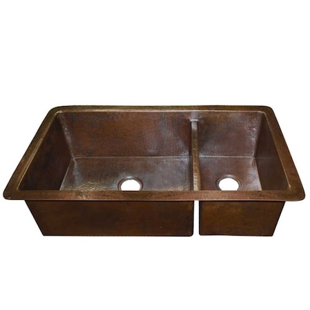 Native Trails Cocina Duet Pro Copper Kitchen Sink CPK277