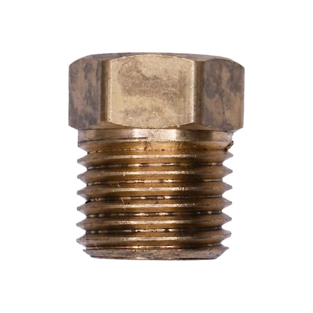 Auveco Brass Inverted Flare 3/16in To Male Pipe 1/8in Adapter, 5PK 50