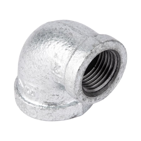 Stz Industries 3/4 in. FIP each X 1/2 in. D FIP Galvanized Malleable Iron 90 degree Reducing Elbow 311UPRE-3412