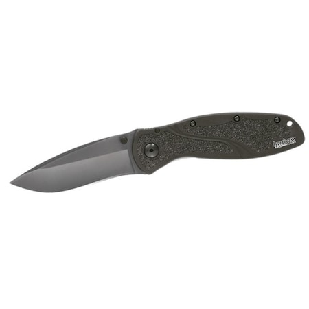 Kershaw Black Blur Knife, Smooth Blade 1670BLK