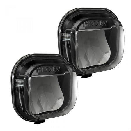 Recon 11-14 F250/350/450/550 SUPERDUTY LED FOG LIGHTS 2-PIECE SET - SMOKED / 264514BK