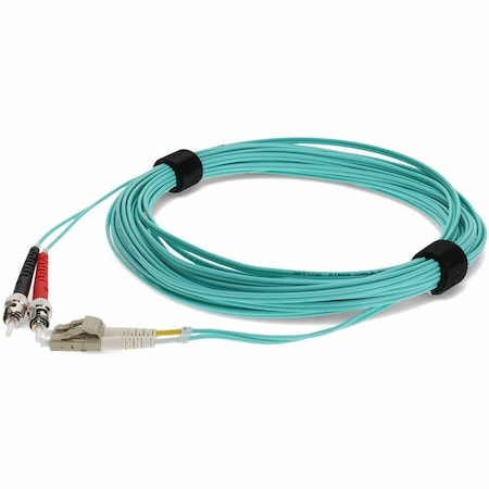 Add-On This Is A 4M Lc (Male) To St (Male) Aqua Duplex Riser-Rated Fiber ADD-ST-LC-4M5OM4