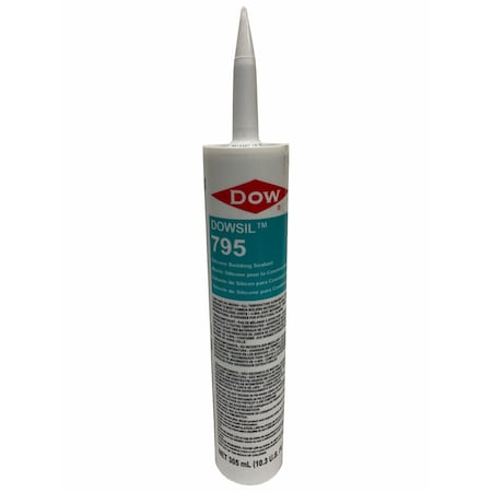 Dow Dowsil 795 Silicone Building Sealant Charcoal 10.3oz DCS-795-14