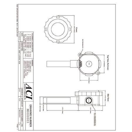 Aci Outdoor Temp Sensor w/ EU Enclosure A/100-3W-O-EH