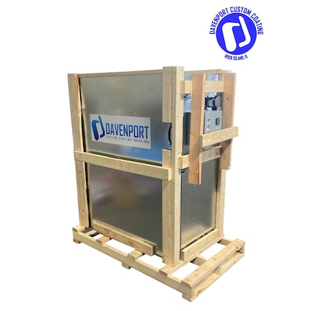 Davenport Custom Coatings 2X4X5 ELECTRIC BATCH POWDER COATING OVEN 245EBO