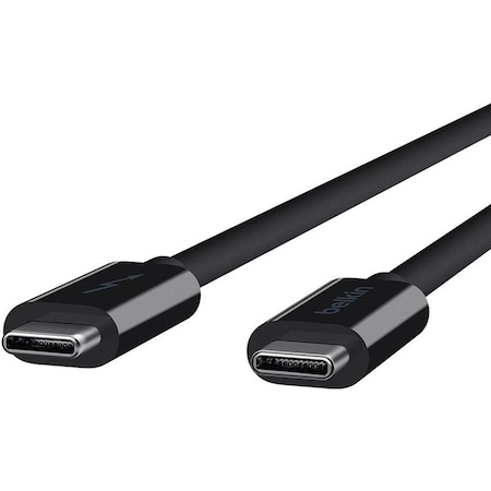 Belkin Thunderbolt Cable3.ft24 Pin Usb Type C to 24 Pin Usb Type C B2B147-1M-BLK