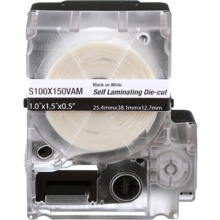 Panduit Mp Cassette, Self-Laminating Label, Viny S100X150VAM