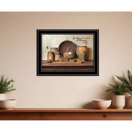 Homeroots By Grace 3 Black Framed Print Kitchen Wall Art 406742