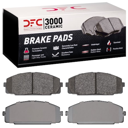 Dfc 3000 Ceramic, Disc Brake Pad Set,  1310-1344-00