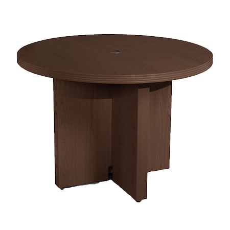 Mayline Aberdeen Top/Base 42" Round, Mocha ACTR42LDC