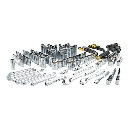 Dewalt Mechanics Tool Set, w/TOUGHSYSTEM, 226pcs DWMT45430H
