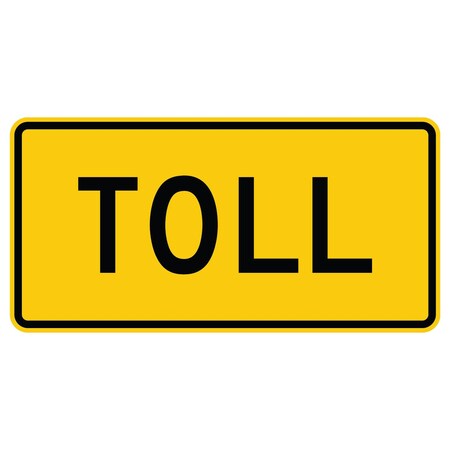 Sign Solutions Usa Traffic Sign, 36 in Width, Aluminum Sign, Horizontal Rectangle DUS12HYE3618M4-15