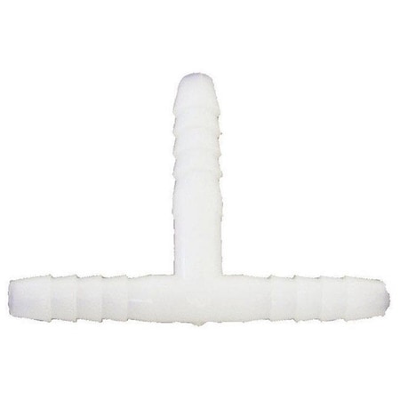 Vortex 0.37 in. Nylon Barb Tee - White VO1489339