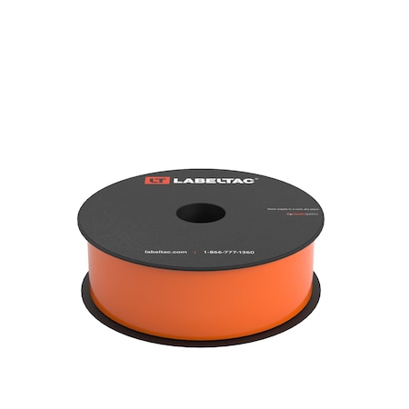 Labeltac LabelTac 4 and Pro Model High Performance 10-Year Vinyl Supply 1.5in x 150ft, Orange LT1506HP