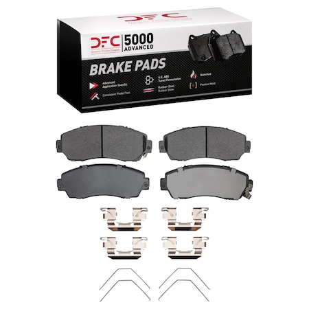 Dfc 5000 Advanced Disc Brake Pad Set, 1551-1521-01