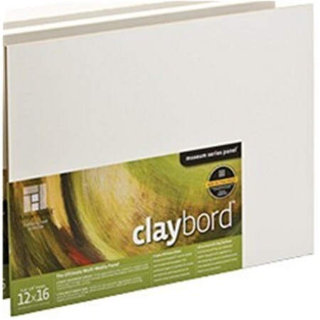 Ampersand Press Ampersand Smooth Claybord, 8 X 8 In. CBS088