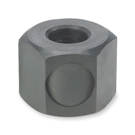 Morton Button Thread Nut, Hex Style, M12 Thread, 35mm Hex, 28.5 mm Overall Height HN-712