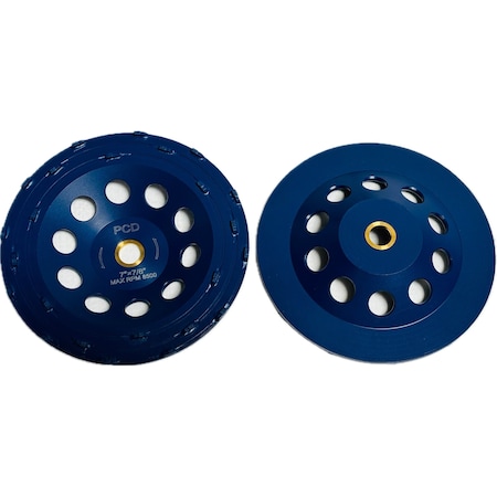 Vantage Product Trouble Row PCD, Concrete Cutting, 7'' P-CUP7D24A3