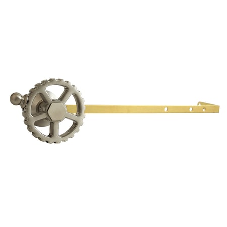 Kingston Brass Universal Front or Side Mount Toilet Tank Lever, Brushed Nickel KTCGD8