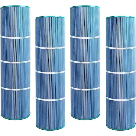 Hurricane Elite Aseptic Pool Filter Cartridge - Replacement for Pleatco PA100N, Unicel C-7487, 4PK HF7487-04M