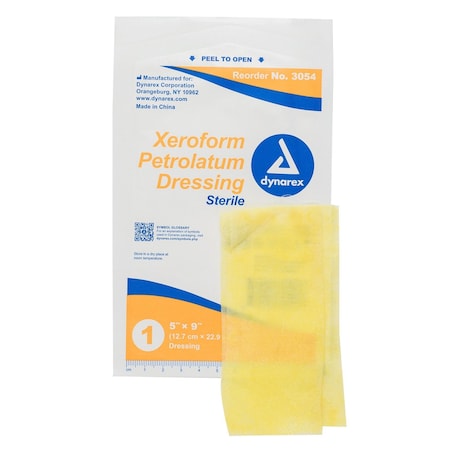 Dynarex Sterileeroform Gauze Dressing, 5"x9", 100PK 3054
