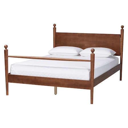 Baxton Studio Gianetta Platform Bed, Queen 265-14502-ZORO