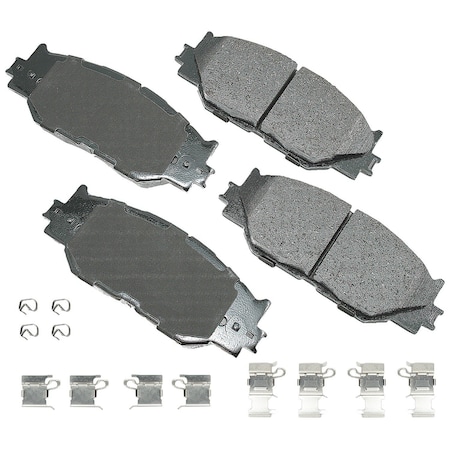 Akebono Proact Disk Pad, Act1178A ACT1178A