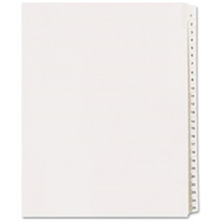 Workstationpro Consumer Products Collated Dividers- 26-50- Side Tab- 11in.x8-.50in.- 25-Set- WE TH513489