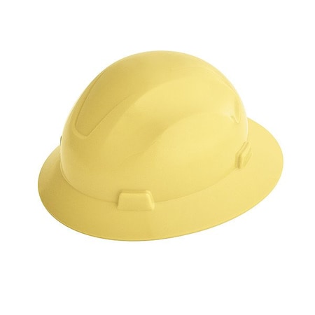 Jackson Safety Hard Hat, Full Brim, Advantage, Yellow 20801