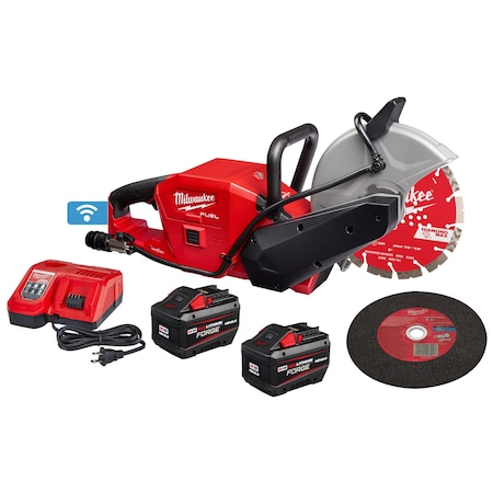 Milwaukee Tool M18 FUEL 9" Cut-Off Saw w/ ONE-KEY Kit 2786-22HD
