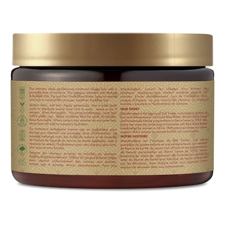 Shea Moisture Manuka Honey and Mafura Oil Intensive Hydration Hair Masque, 11.5 Ounce, 12PK 68675492